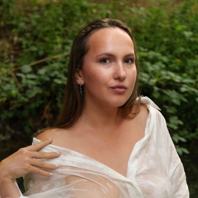 Another picture of Polina in the water