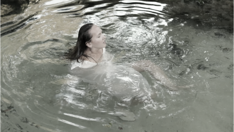 Behind The Scenes video from shoot in water